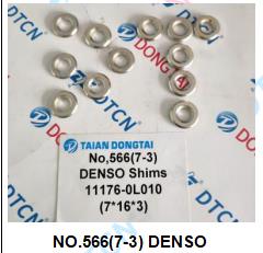 NO.566(7-3) DENSO  Shims 11176-0L010 (7*16*3)